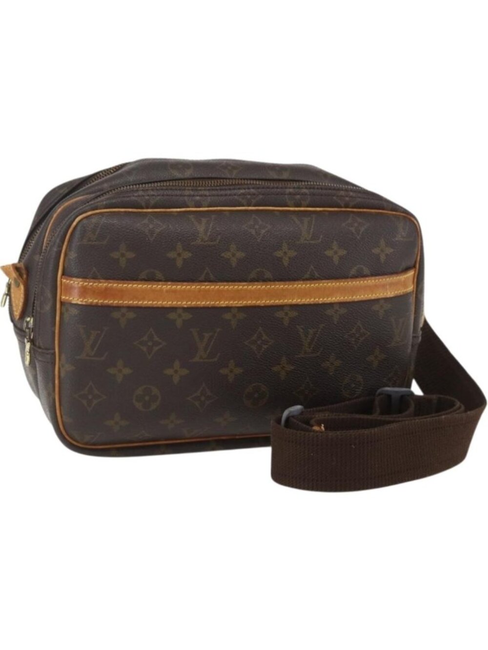 LOUIS VUITTON Monogram Reporter PM Shoulder Bag M45254